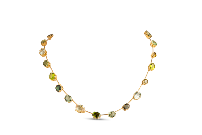 Multi Tourmaline Necklace